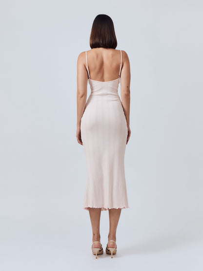 Tula Midi Dress - Baby Pink