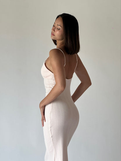 Tula Midi Dress - Baby Pink