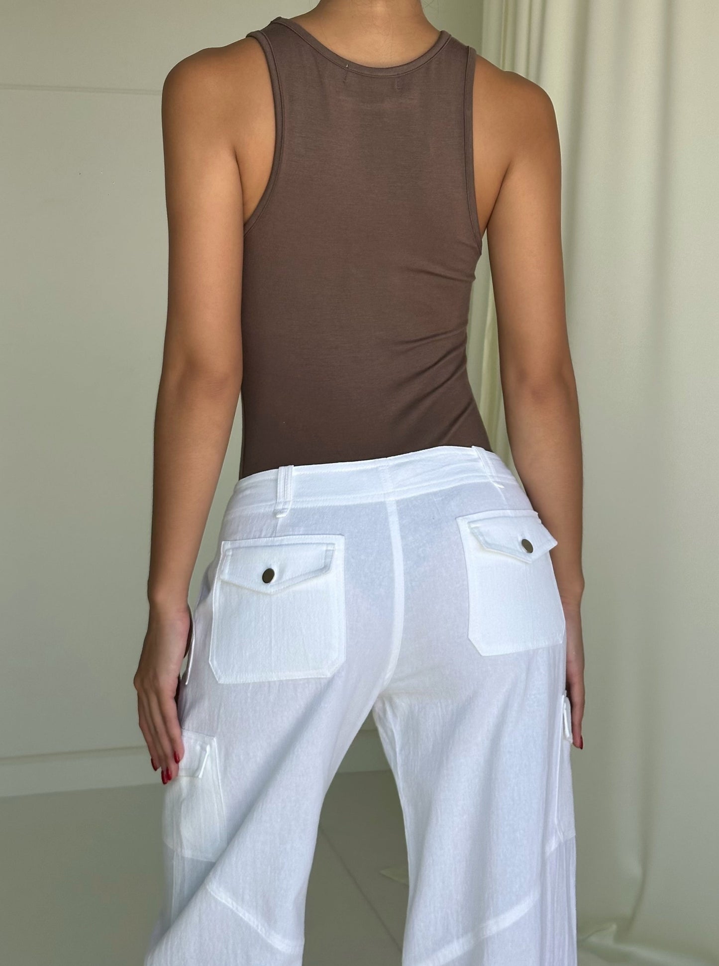 Sample Pants - White