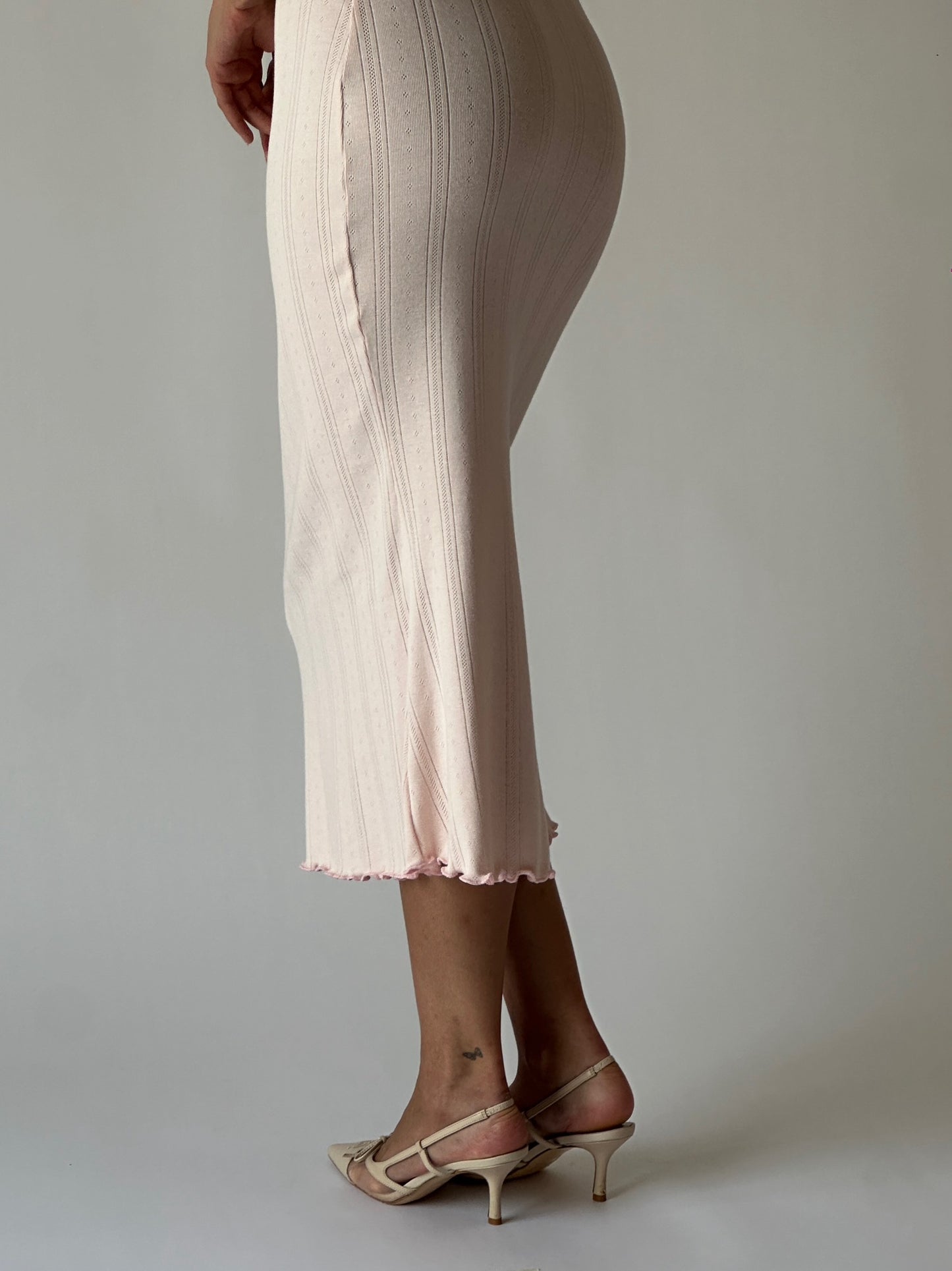 Tula Midi Dress - Baby Pink