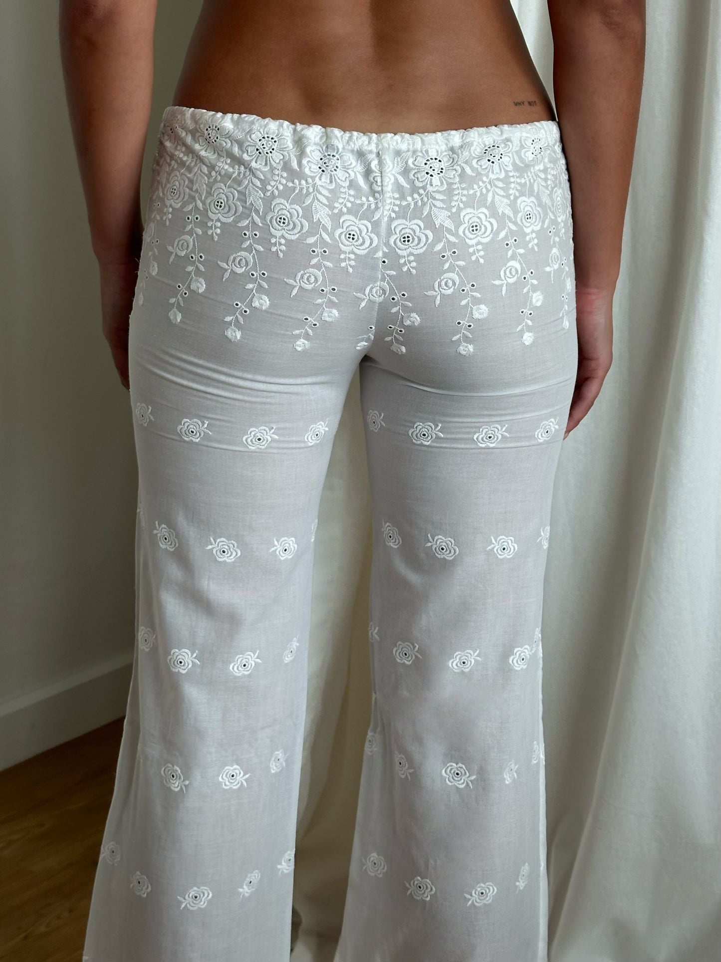 Sample Pants - White