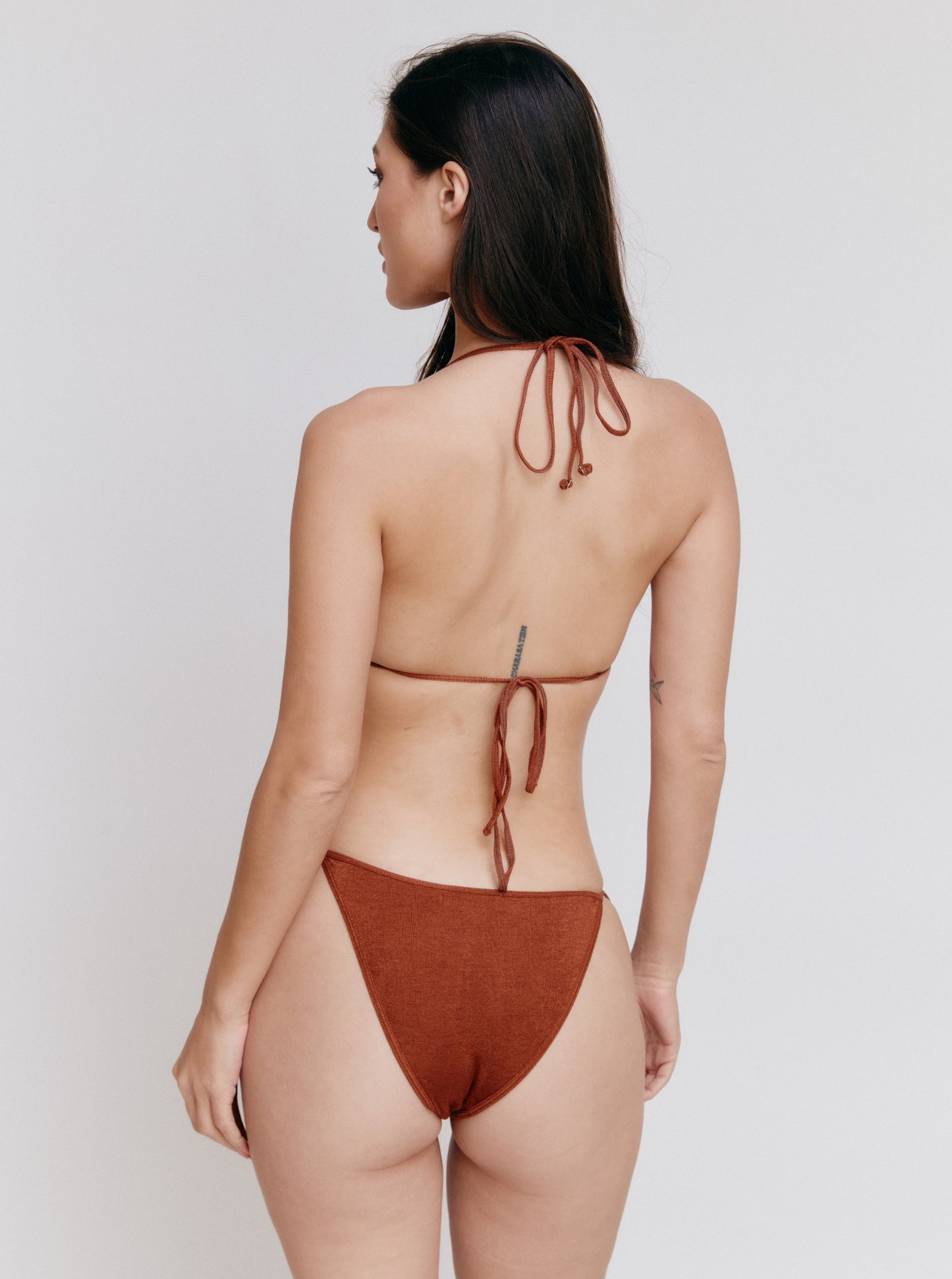 Ellie Bikini Top - Brown