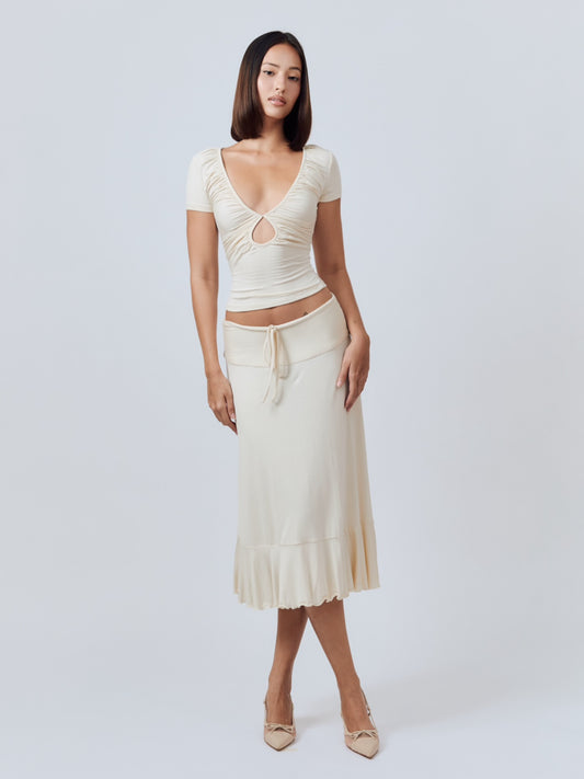 Masha Skirt - Ivory