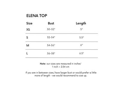 Elena Crop Top