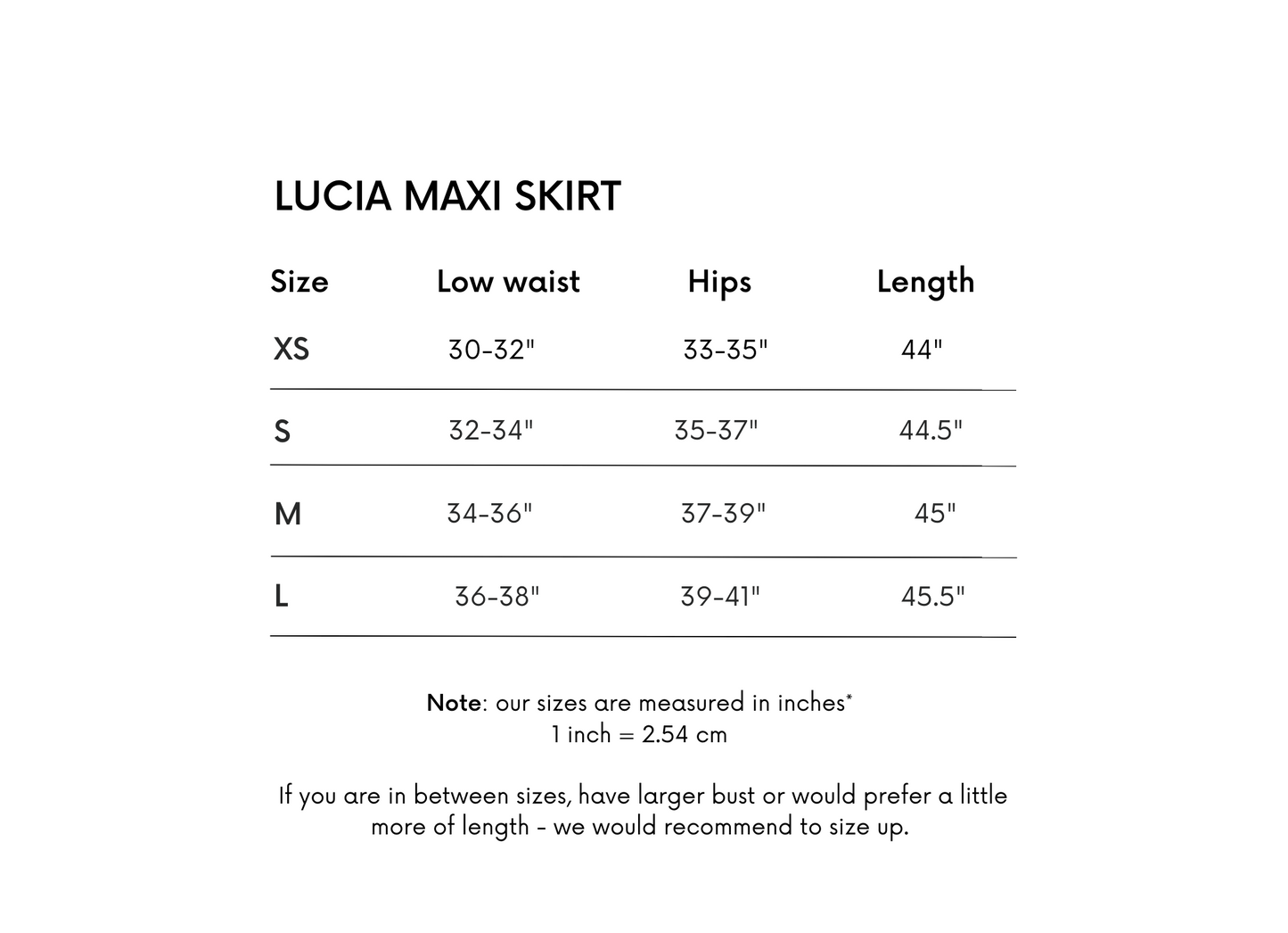 Lucia Maxi Skirt