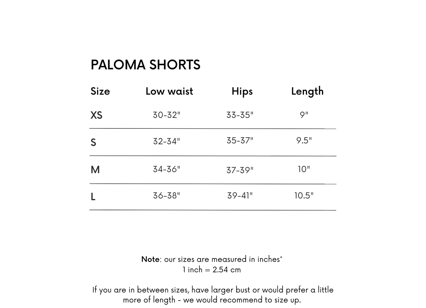 Paloma shorts