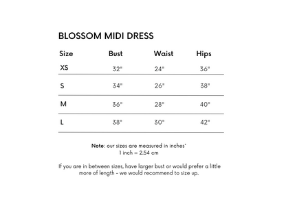 Blossom Midi Dress