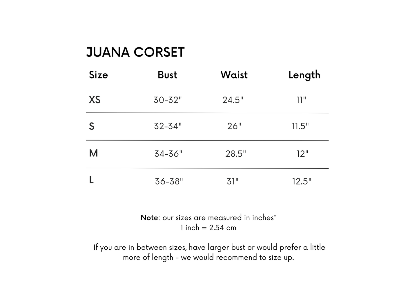 Juana Corset