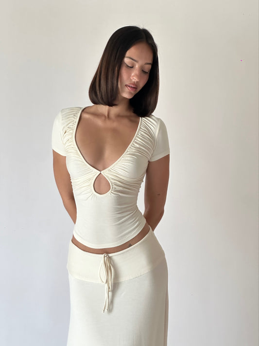 Masha Top - Ivory