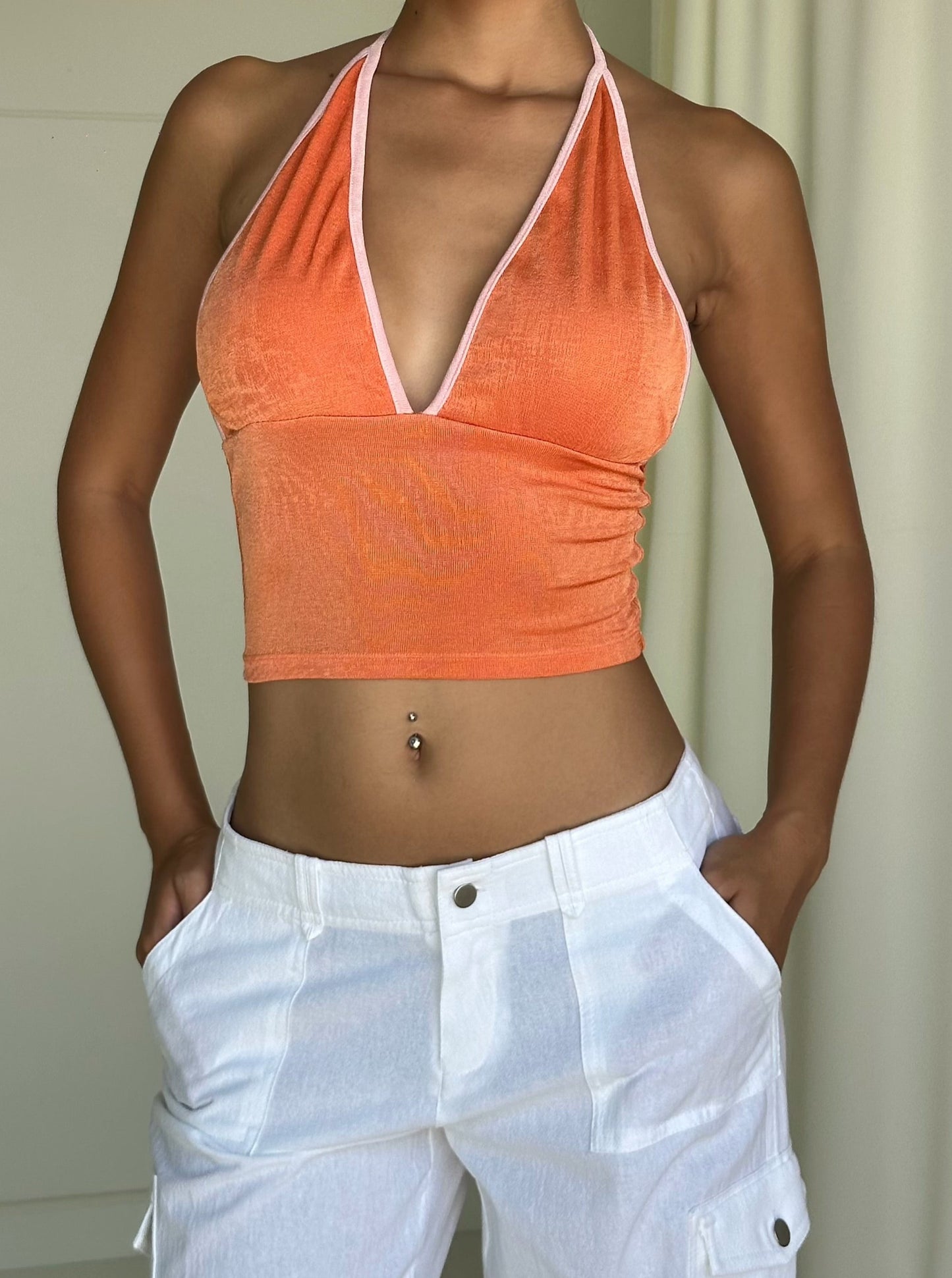 Sample Phoebe Top - Orange