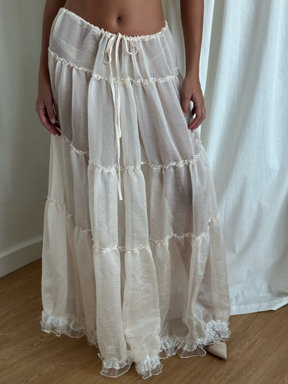 Sample Elena Maxi Dress - Ivory